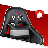 Комп'ютерне крісло Hell's HC-1003 Gray, фото 9