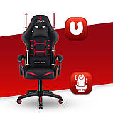 Комп'ютерне крісло Hell's Chair HC-1008 Red, фото 3