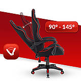 Комп'ютерне крісло Hell's Chair HC-1008 Red, фото 8