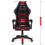 Комп'ютерне крісло Hell's Chair HC-1008 Red, фото 10
