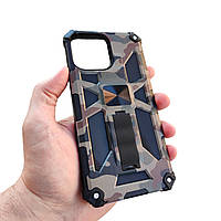 IPhone 13 Pro Max противоударный чехол Camouflage Armor камуфляж армия