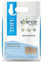 Наполнитель для кошачьего туалета тофу Essence Tofu 6 л натуральный