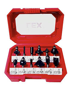 Набір фрез LEX LXRBS12PC, 12 шт.