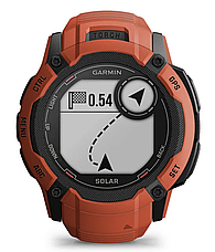 Смарт-годинник Garmin Instinct 2X Solar Flame Red, фото 5