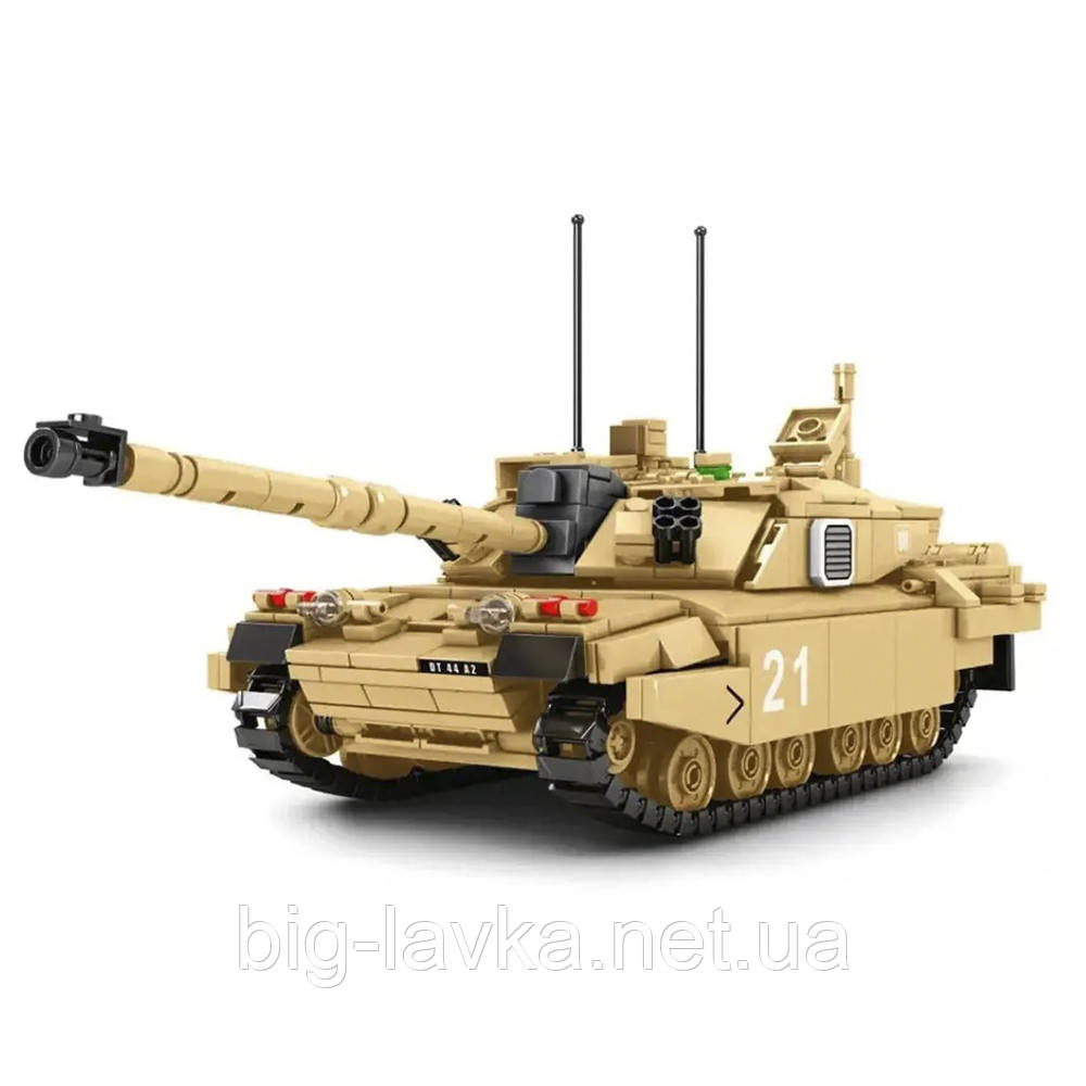 Конструктор танк KB 184 Challenger 2 904 дит.