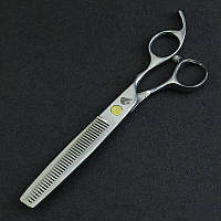Філірувальні ножиці з дрібними зубчиками для стрижки хатніх тварин для грумінгу 7 дюймів Univinlions