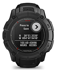 Смарт-годинник Garmin Instinct 2X Solar - Tactical Edition, Black, фото 3