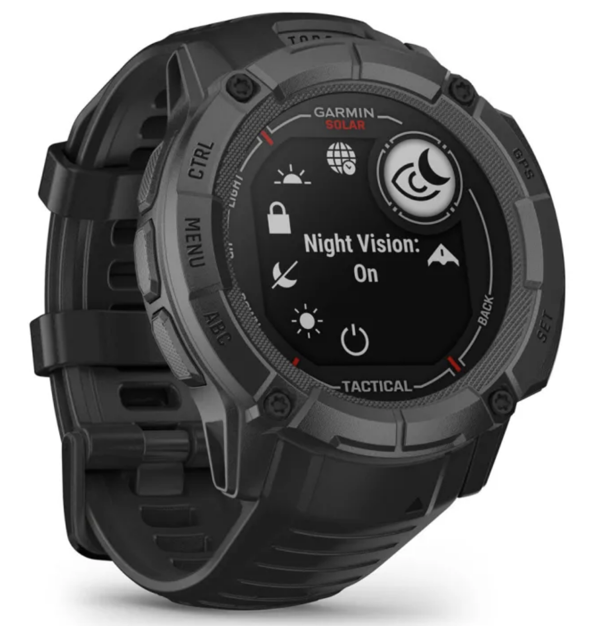 Смарт-годинник Garmin Instinct 2X Solar - Tactical Edition, Black