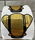 Форма для нарощування нігтів, золота муха, 500 шт/рул, фото 2