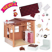 Дом для куклы Our Generation "Cozy Cabin" с аксессуарами BD37961