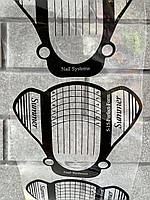 Форма для нарощування нігтів, прозора муха, 1шт