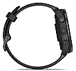 Годинник Garmin Forerunner 965 Carbon Grey DLC Titanium Bezel with Black Case -Black/Powder Grey Silicone Band, фото 2