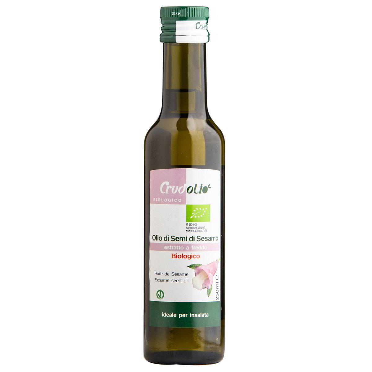 Олія із насіння кунжуту Crudolio olio di semi di sesamo, 500мл