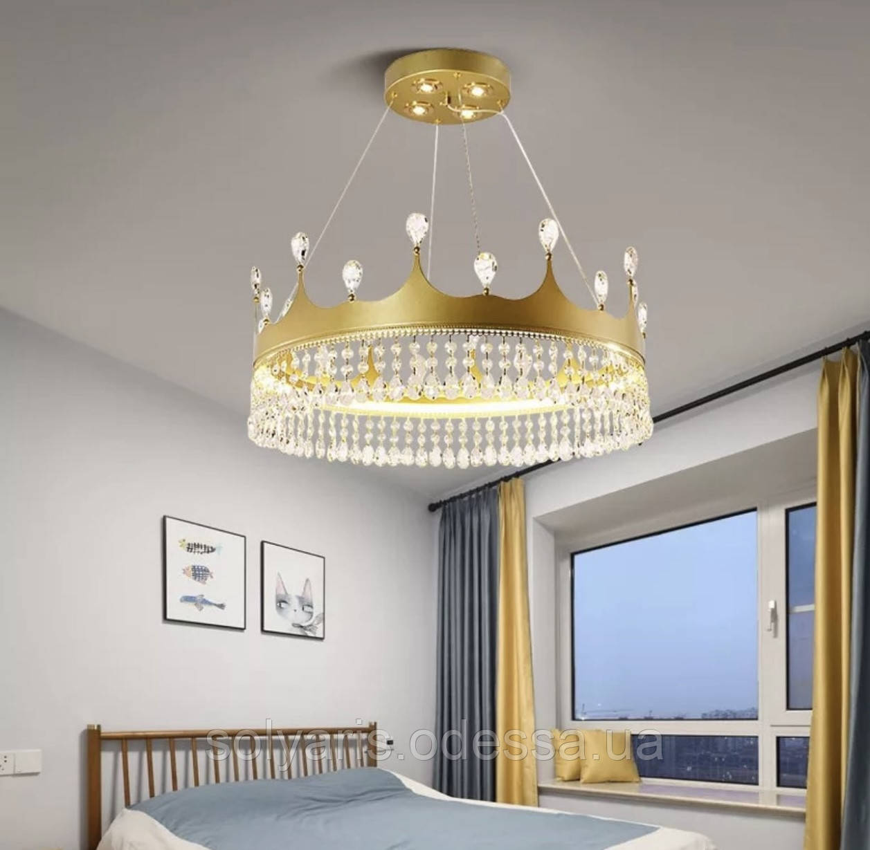 Люстра корона 2210-600 60 см, фото 1