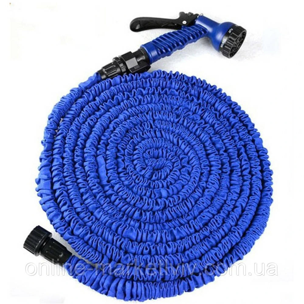 Шланг для поливу 60 м V-Hose PRO / Садовий шланг поливальний / Шланг, що розтягується для саду, фото 1