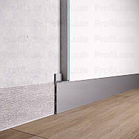 Плінтус прихованого монтажу 60 мм для гіпсокартону SVP-116GK (2600 мм), без покриття