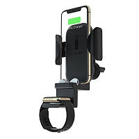 Беспроводное автомобильное зарядное устройство Qi Fast 3 в 1 Pad Docks 6mai для Airpods iphone Apple Watch