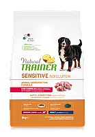 Сухий корм Natural Trainer Dog Sensitive Plus Adult MM With Rabbit для собак середніх і великих порід 3 кг.