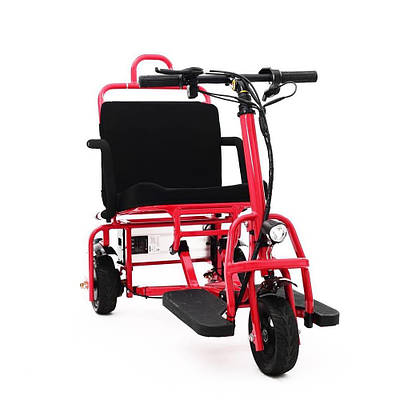 Скутер для інвалідів та людей похилого віку. Складаний електроскутер MIRID S-36300.