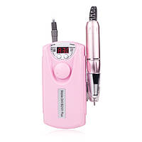 Портативный фрезер Mobile Drill BQ-101 PINK 45 Вт, 35000 об/мин, Розовый. Аккумуляторный фрезер для маникюра