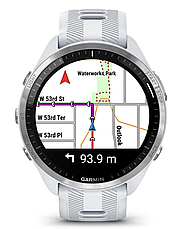 Годинник Garmin Forerunner 965 Titanium Bezel with Whitestone Case and Whitestone/Powder Grey Silicone Band, фото 5
