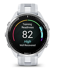 Годинник Garmin Forerunner 965 Titanium Bezel with Whitestone Case and Whitestone/Powder Grey Silicone Band, фото 3