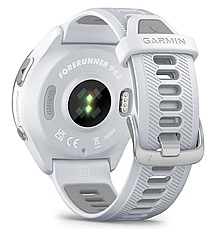 Годинник Garmin Forerunner 965 Titanium Bezel with Whitestone Case and Whitestone/Powder Grey Silicone Band, фото 4