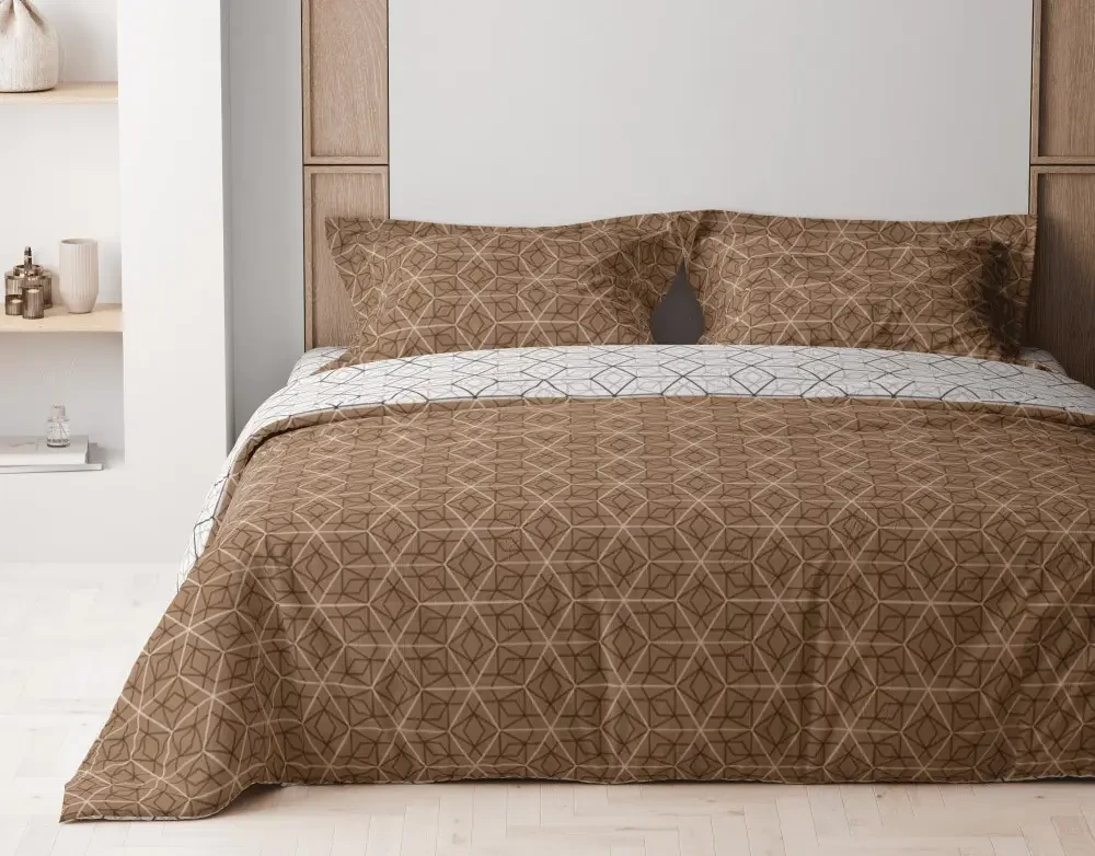 Постільна білизна євро ТЕП Happy Sleep Quadro Stars 200х215 см, фото 1