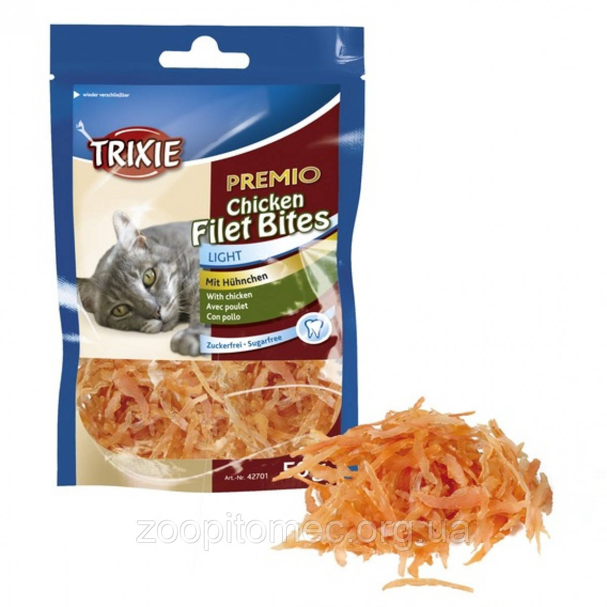Trixie 42701 Шматочки філе для кішок куряче - 50 г