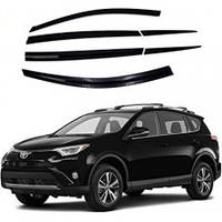 Дефлекторы окон (ветровики) Toyota Rav 4 2013-2018 (Autoclover D754)