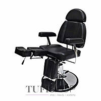 Педикюрное кресло-кушетка косметологическое BYU 227В-2 черная