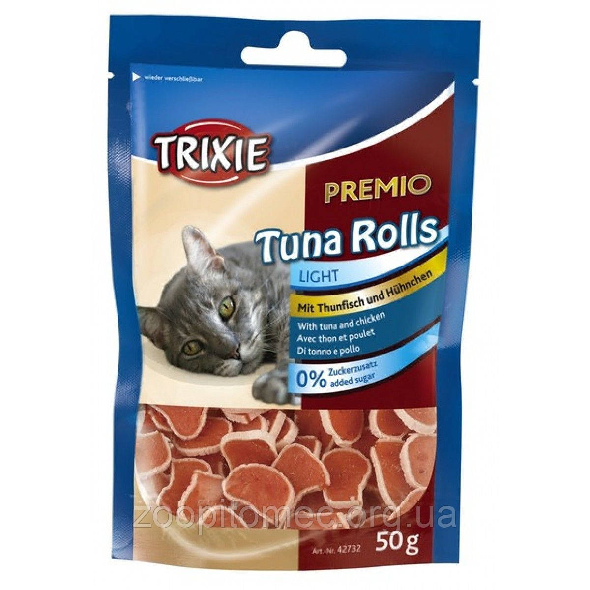 Ласощі для кішок Trixie PREMIO Tuna Rolls тунець 50г