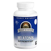 Натуральная добавка Source Naturals Melatonin 1mg Sleep Science, 200 таблеток