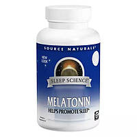 Натуральная добавка Source Naturals Melatonin 3mg Sleep Science, 120 вегакапсул