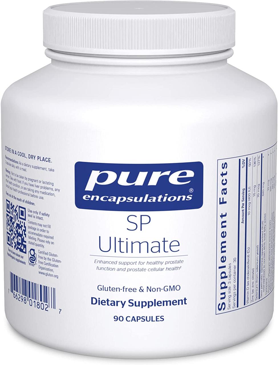 Pure Encapsulations SP Ultimate / Підтримка передміхурової залози 90 капсул