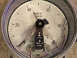 ЕКМ-1У Електроконтактний сигналізувальний манометр 100 кгс/см2 (Атм) Ф160 мм М20*1,5 (ссор-НОВІ!!!, фото 6