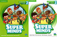 Підручник + зошит Super Minds Second Edition 2 Student's Book + workbook