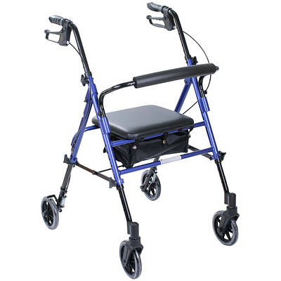 Ходунки ролер на колесах для інвалідів з сидінням, OSD-KQ-1012-6 (OSD-KQ1)