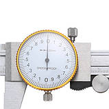Штангенциркуль стрілковий ШЦК-150-0,02 (±0,020) Shock-ProoF, фото 4