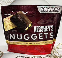 Цукерки Hershey's Nuggets з темного шоколаду з мигдалем