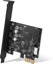 Карта розширення PCIe x1 to 19Pin USB 3.0 Header and Type E (A Key)