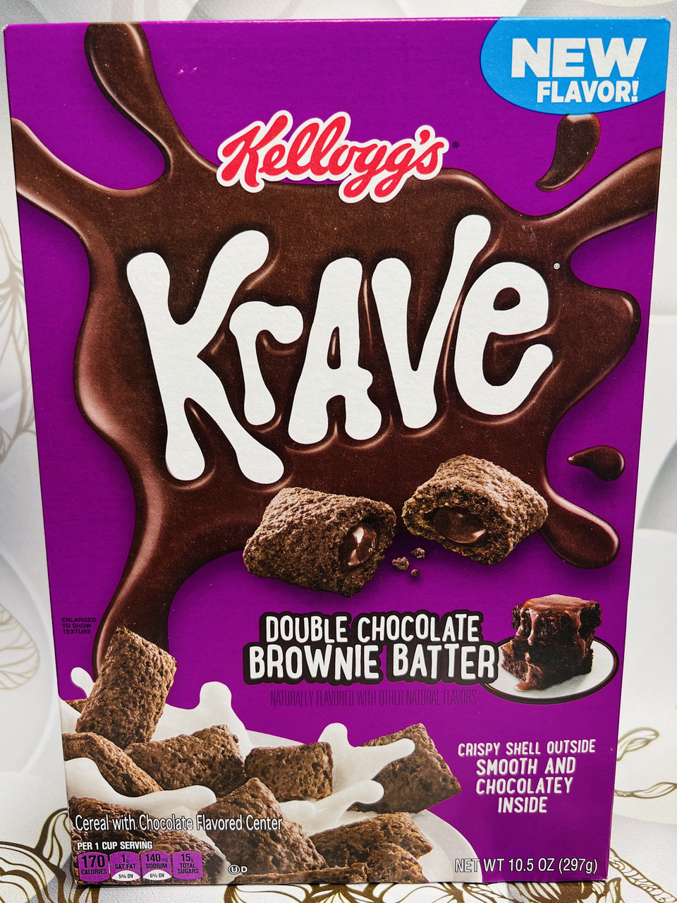 Сухий сніданок подвійний шокола брауні Kellogg’s Krave