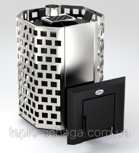 Гейзер лазнева піч зі склом ПКС 01 С2 16м3