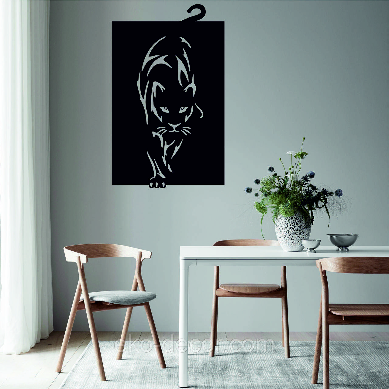 Декоративне настінне Панно «Пантера», Декор на стіну, фото 1