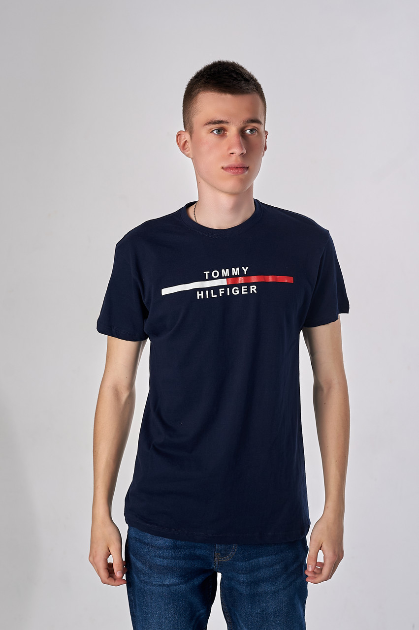 Чоловіча футболка Tommy Hilfiger, синього кольору