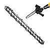 Насадка для дриля ланцюгова пилка, з бічною підтяжкою / Портативна міні електропилка, фото 5