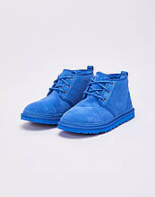 Чоловічі замшеві черевики UGG на хутрі 1159782178 (Синій, 52)