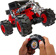 Hot Wheels RC Monster Trucks Bone Shaker Внедорожник джип Крушитель Черепов на р/у масштаб 1:15 Remote-Control