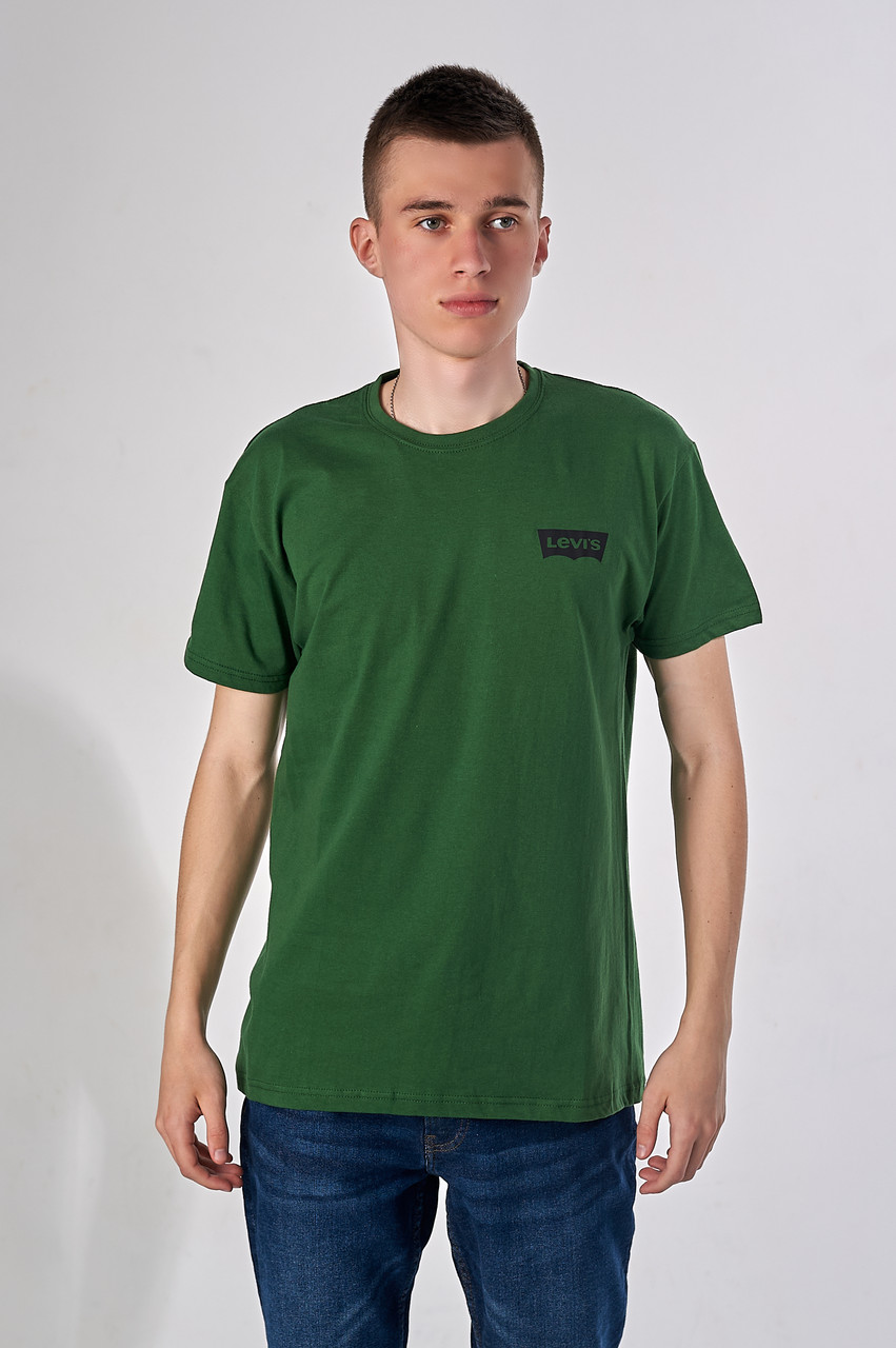 Чоловіча футболка Levis, зеленого кольору