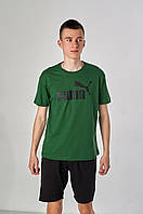Чоловіча футболка Puma, зеленого кольору